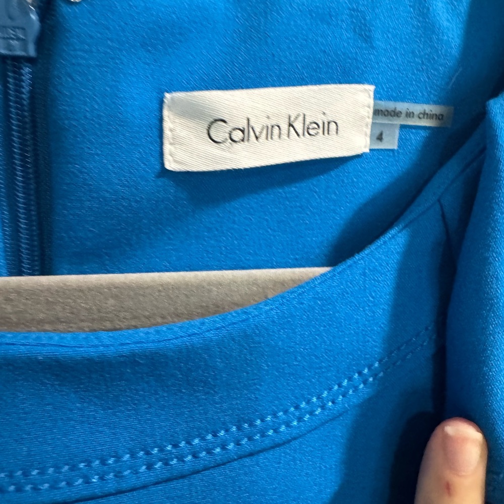 Calvin Klein Ruffle Dress - Picture 3 of 4